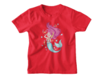 Sportlike Girls Mermaid Print Tee - Image 5