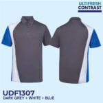 ULTIFRESH CONTRAST POLO T-SHIRT (UDF13) - Image 5