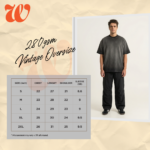 280 GSM Vintage Oversize Tee - Image 5