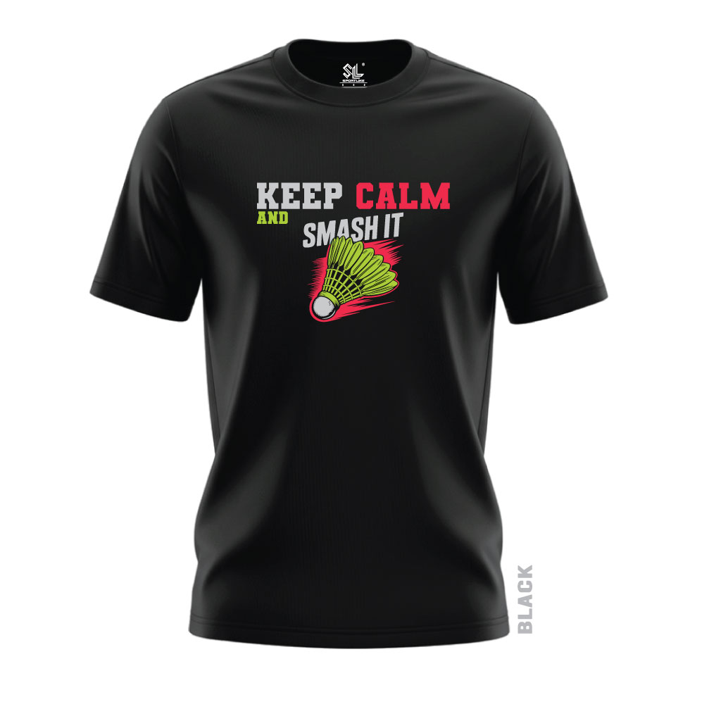 BLACK Sportlike Badminton Jersey - Design 003 - Image 1